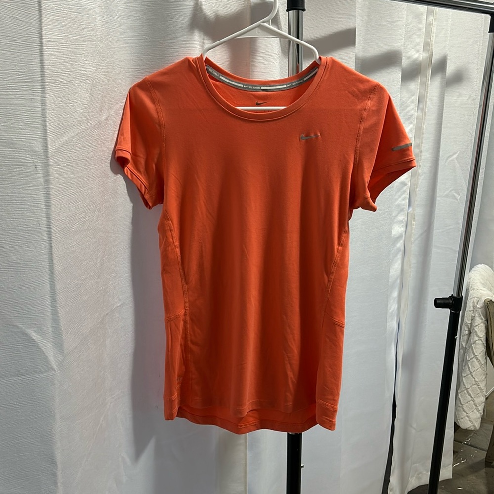 Orange Nike Dri Fit T-shirt